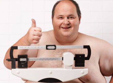 L'obésité est l'une des causes du déclin du potentiel masculin